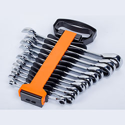 Dual 12PCS orange plastic frame